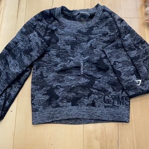 Gymshark small camo top